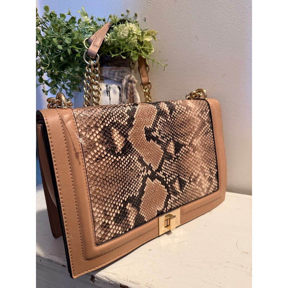 Inc International Concepts Ajae Small Snake Shoulder Bag Created For Macys EUC